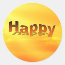 happiness sticker