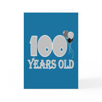 Happy 100th Birthday Gifts and Birthday Apparel Cards