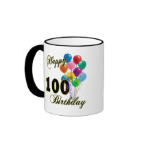 Happy 100th Birthday Gifts and Birthday Apparel Coffee Mugs