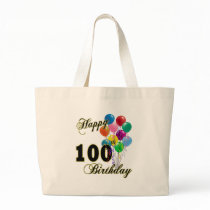 Happy 100th Birthday Tote Bag