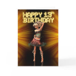 Happy 13th Birthday Teenager Card