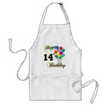 Happy 14th Birthday Gifts and Birthday Apparel Apron
