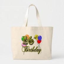 Happy 16th Birthday Gifts and Birthday Apparel Canvas Bag