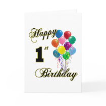 Happy 1st Birthday Cards and Birthday Post Cards