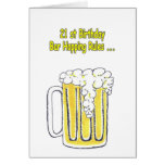 Happy 21 st Birthday Greeting Card