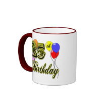 Happy 25th Birthday Merchandise Coffee Mugs