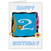 Happy 2nd Birthday Greeting Cards