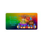 Happy 2nd Birthday Personalized Address Labels
