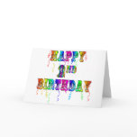 Happy 2nd Birthday Toddler Birthday Gifts Greeting Cards