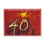 Happy 40th Birthday! Post Cards