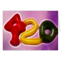 HAPPY 420! GREETING CARD