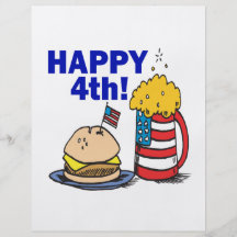 Happy 4th full color flyer