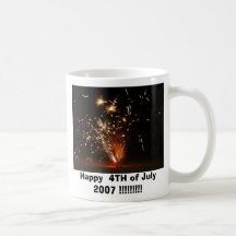 Happy  4TH of July  2007 !!!!!!!!! Coffee Mug