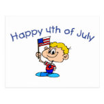 Happy 4th Of July (Boy) Post Cards
