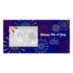 Happy 4th of July Photocards Custom Photo Card