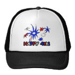 Happy 4th (Stars) Trucker Hats