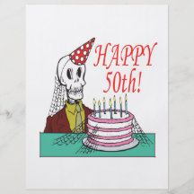 Happy 50th full color flyer