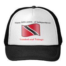 Happy 50th years Trinidad and Tobago Cap Hats