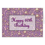 Happy 60th Birthday Greeting Cards