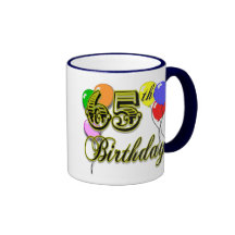 Happy 65th Birthday Merchandise Coffee Mug