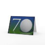 Happy 70th Birthday for golf nut Greeting Cards