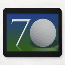 Happy 70th Birthday for golf nut Mousepad