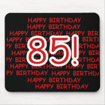 Happy 85th Birthday Mouse Mats