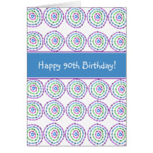 Happy 90th Birthday! Card