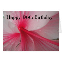 Happy 90th Birthday Greeting Card