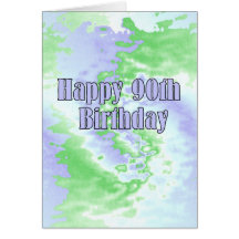 Happy 90th Birthday Greeting Cards