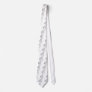 Happy Albatross Bird in Black and White Necktie