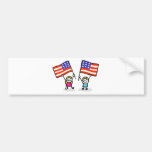 happy american children independence day bumper stickers