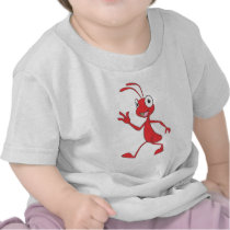 Happy and Friendly Ant Walking Tee Shirts