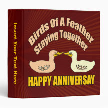 Happy Anniversary Avery Binder