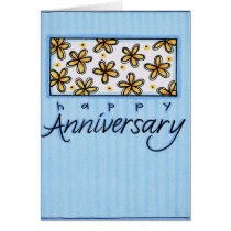 Happy Anniversary greeting card cards
