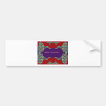 Happy Anniversary - Oriental Art Emotional Touch Bumper Sticker
