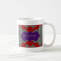 Happy Anniversary - Oriental Art Emotional Touch Mug