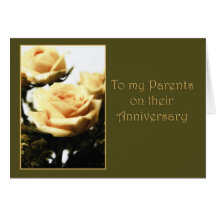 Happy Anniversary to Parents Greeting Cards