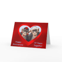 HAPPY ANNIVERSARY ?? YEARS TOGETHER-GREETING CARD