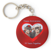 HAPPY ANNIVERSARY ?? YEARS TOGETHER-KEYCHAIN