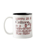 Happy As A Culture Pig Coffee Mugs