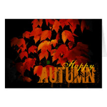 Happy Autumn Card