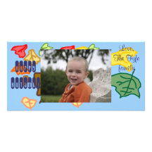 Happy Autumn Personalized Photo Card