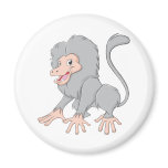Happy Baboon Monkey Cartoon Fridge Magnets