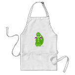 Happy Baby Green Dragon Purple Wings Apron