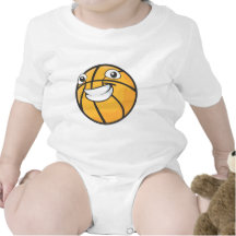 Happy Basketball Romper