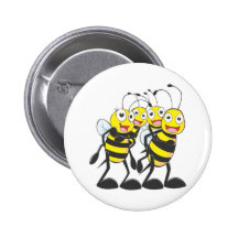 Happy Bee Family Having Fun Together Pins