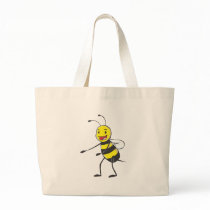 Happy Bee Welcoming You Bags