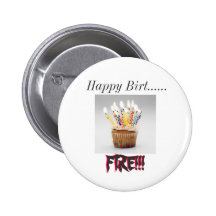 Happy birthday 2 pinback button