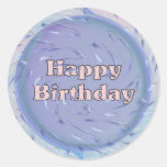 Happy Birthday 72 Sticker